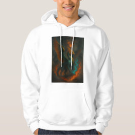 MySthical Fire Phoenix Beast – Epic Fantasy Art Hoodie