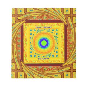 Mystic African Öga Wall Art: A Cyan Gaze Anteckningsblock