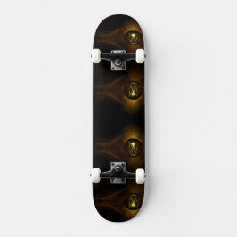 Mystic Angelic Ljus Änglar Kärlek Nattljus Skateboard Bräda 19,5 Cm