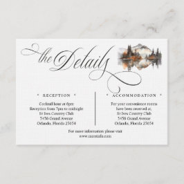 Mystic Autumn Script Details Enclosure Card Tilläggskort