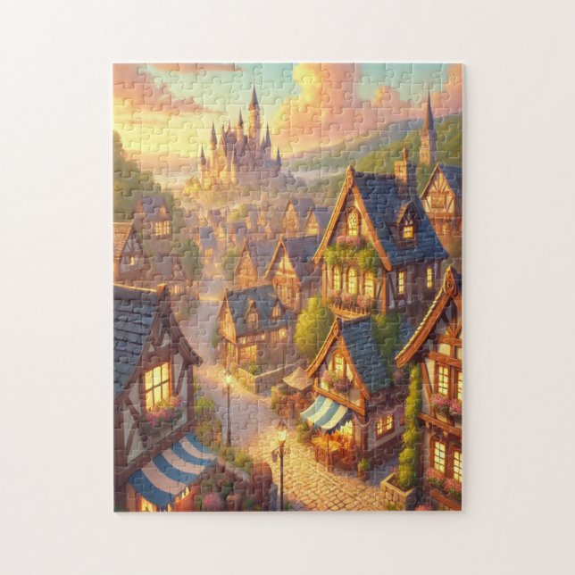 Mystic Avenue: A Stroll Through Another World Pussel (Vertikal)