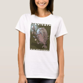Mystic bältdjurtecken tee shirt