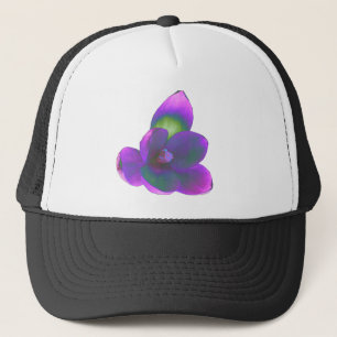 Mystic Beauty Crocus Flower Hat Truckerkeps