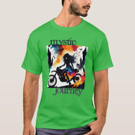 Mystic Biker's Journey T Shirt