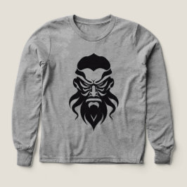 Mystic Black Mask Porträtt T Shirt