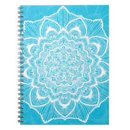Mystic Bloom Mandala Anteckningsbok