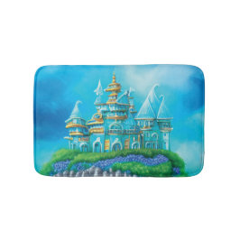 Mystic Blue Palace Bath Mat Badrumsmatta