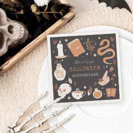 Mystic Boho Crystal Halloween fest Pappersservett