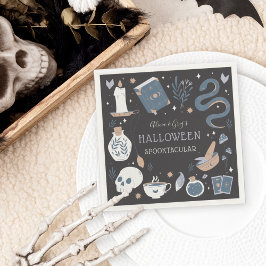 Mystic Boho Crystal Halloween fest Pappersservett