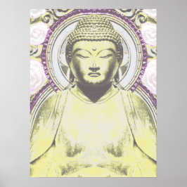 Mystic Buddha i Neutralt Tones Poster