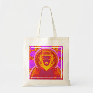 Mystic Buddha Reusable Tote Bag Tygkasse