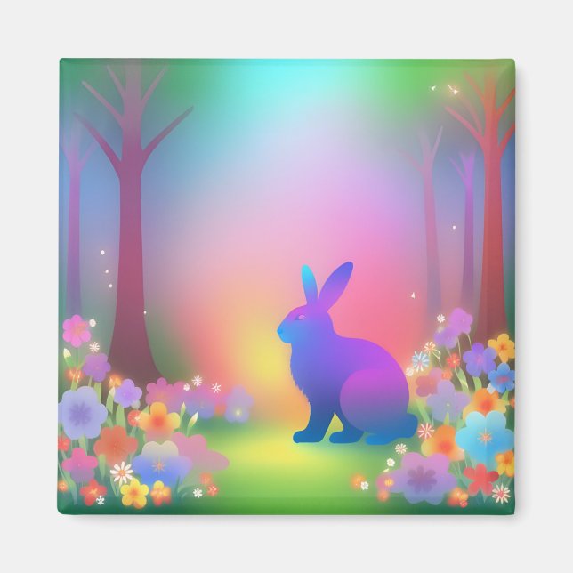 Mystic Bunny i Vår Forest Magnet (Framsidan)
