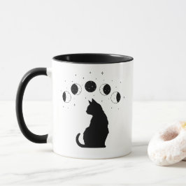 Mystic Cat Phases Mugg