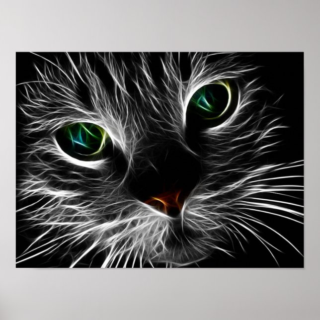Mystic Cat Poster (Framsidan)