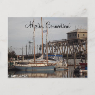 Mystic Connecticut vykort