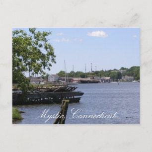 Mystic, Connecticut Vykort