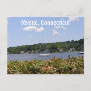 Mystic, Connecticut Vykort