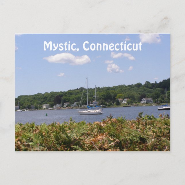 Mystic, Connecticut Vykort (Framsida)