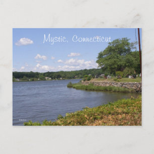Mystic, Connecticut Vykort