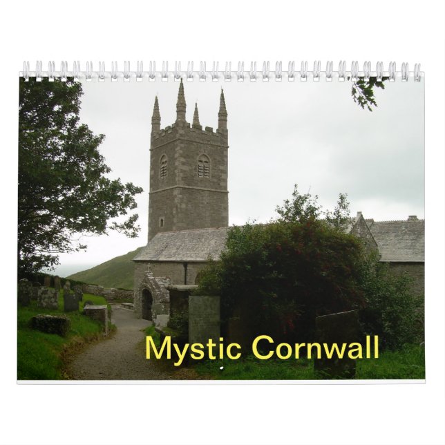 Mystic Cornwall Calendar Kalender (Omslag)