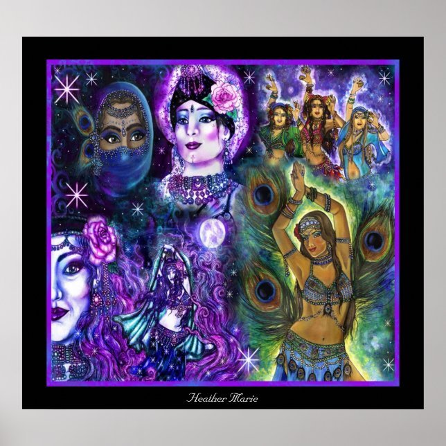 Mystic Dancers Poster (Framsidan)