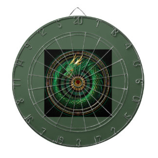 Mystic Dragon Dartboard | Fantasy Dragon Art Game Darttavla