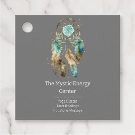 Mystic Dreamcatcher Andlig Metaphysical Yoga Gåvor Etiketter