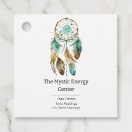 Mystic Dreamcatcher Andlig Metaphysical Yoga Gåvor Etiketter