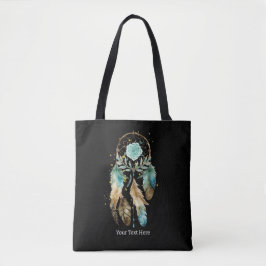 Mystic Dreamcatcher Andlig Metaphysical Yoga Tygkasse