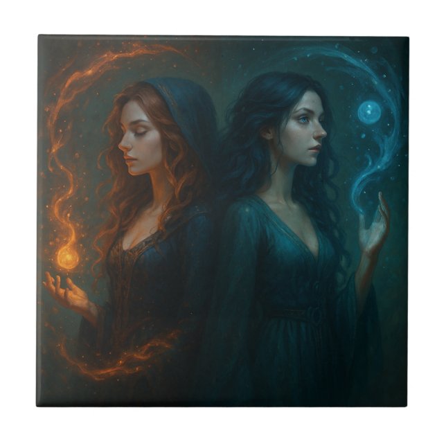 Mystic Duality Kakelplatta (Framsidan)