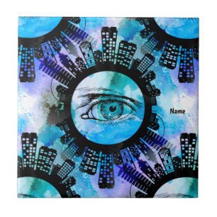 Mystic Elegance in Urban Contemporary Stil Kakelplatta