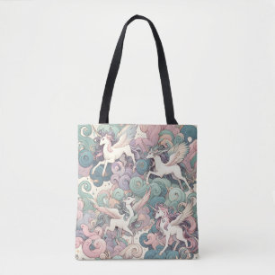 Mystic Elegance: Pastel Kirin Whispers Tygkasse