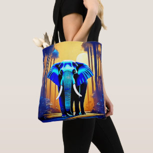 Mystic Elephant: Sunset Forest Journey Tygkasse