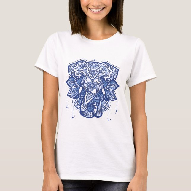 Mystic Elephant T Shirt (Framsida)