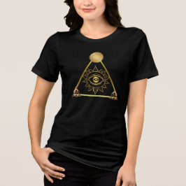 Mystic Eye of Enlightenment - Esoteric Design T Shirt