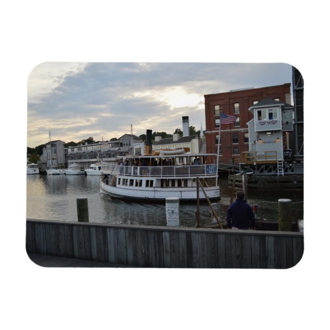 Mystic Ferry Magnet (Horisontell)