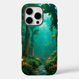 Mystic Forest Sunrise iPhone Unik Fodral