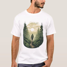 Mystic Forest Trek - Forest Trailblazing T Shirt