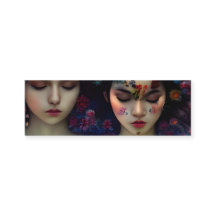 Mystic Garden: Blommigt Dreams Bookmark