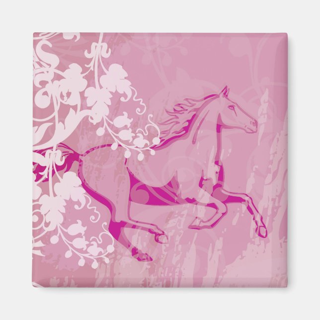 Mystic Garden Horse Magnet (Framsidan)