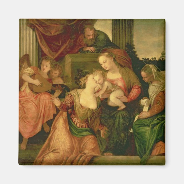 Mystic Giftermål i Saint Catherine Magnet (Framsidan)