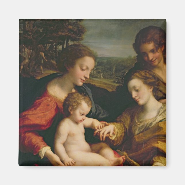 Mystic Giftermål of St. Catherine of Magnet (Framsidan)
