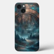 Mystic Gothic Steampunk - Blue Copper Patina