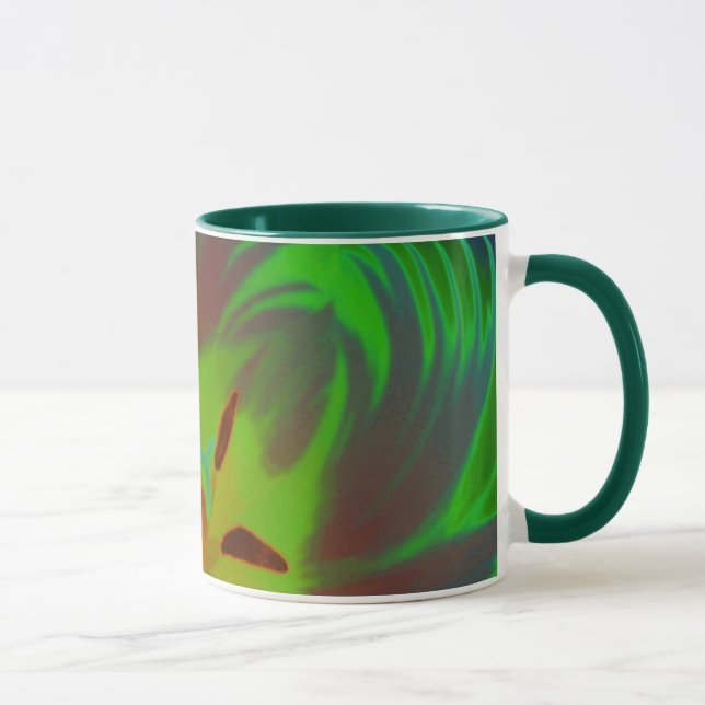 Mystic Grönt Tulip Mugg (Höger)