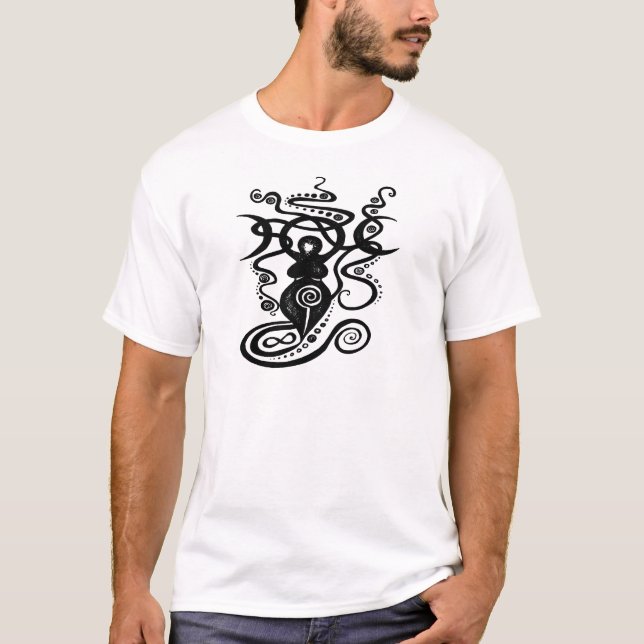 Mystic gudinna 1 t-shirt (Framsida)