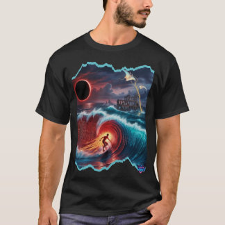 Mystic H2O Time Surfer Design T Shirt