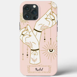 Mystic Händer, Vintage Illustration iphone case