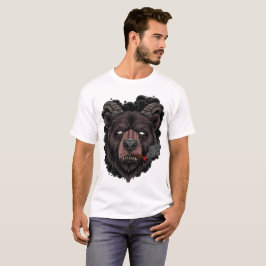Mystic Horned Bear  T Shirt