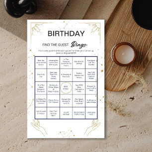Mystic Horoscope Måne Birthday Bingo Game