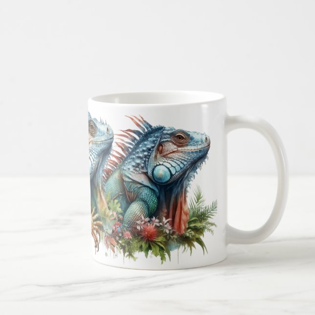 Mystic Iguanas: en resa genom kanderade Realms Kaffemugg (Höger)